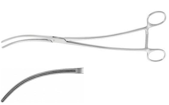 ДЕ’БЕКІ АОРТ. АНЕВРИЗМ. ЗАТИСКАЧ ВИГНУТ. 280MM